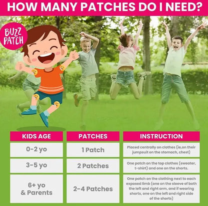 Mosquito Repellent Patches Pack Of 24