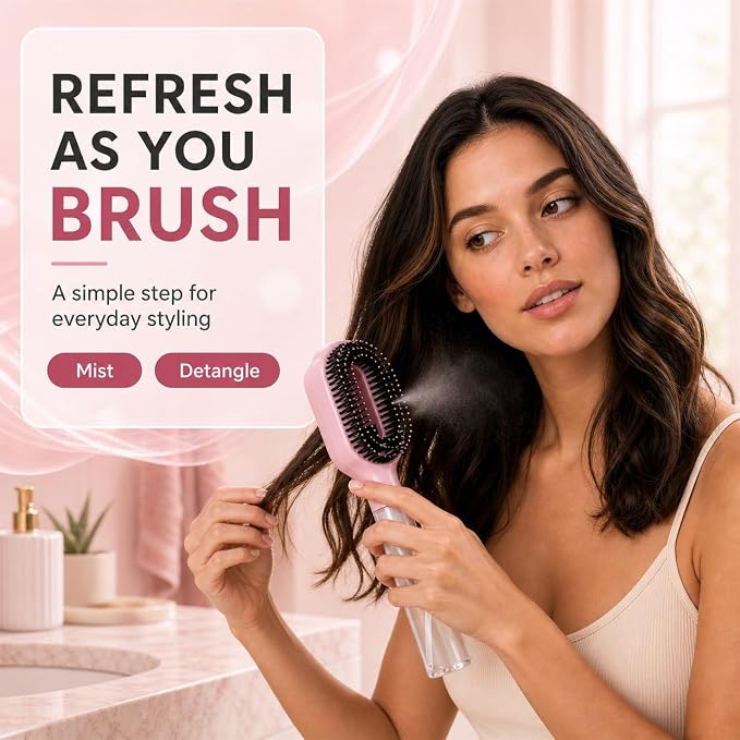 2-in-1 Spray Comb for Hair Water Spray