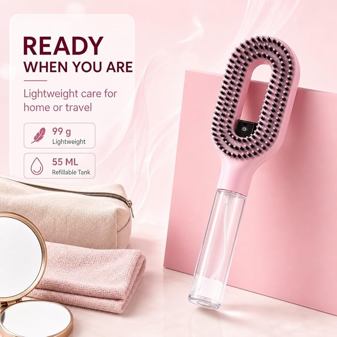 2-in-1 Spray Comb for Hair Water Spray